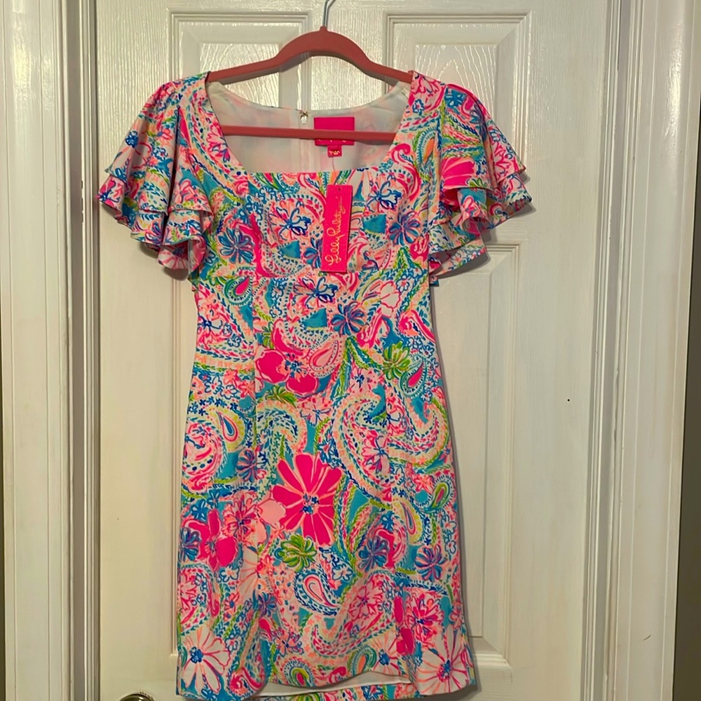 Lilly Pulitzer Ruffle Sleeve Dress